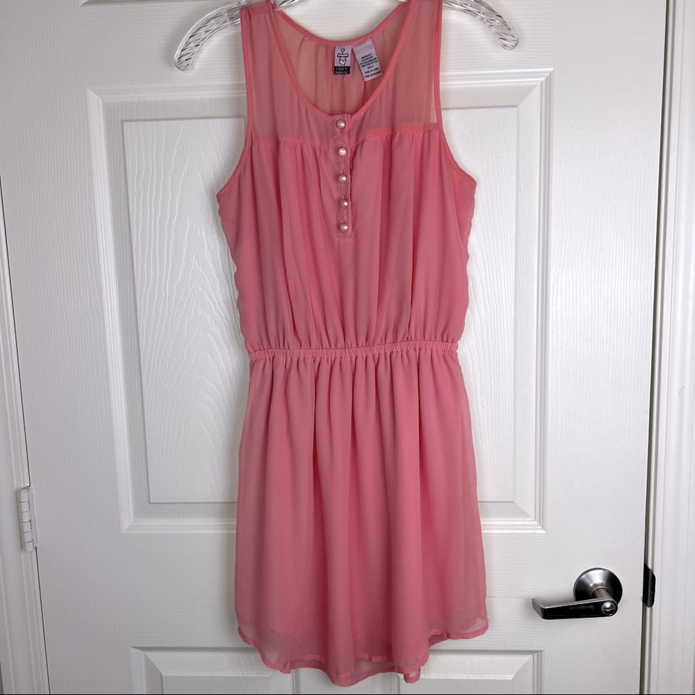 Pink Sleeveless Dress